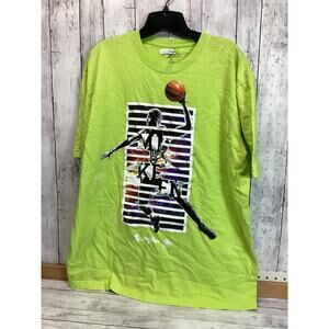 Miskeen Originals Graphic Shirt Urban Hip Hop Rap Young Hustler Men’s XL Green